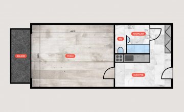 Prodej bytu 1+kk po právě dokončené kompletní rekonstrukci, Otrokovice Trávníky | I-reality.eu